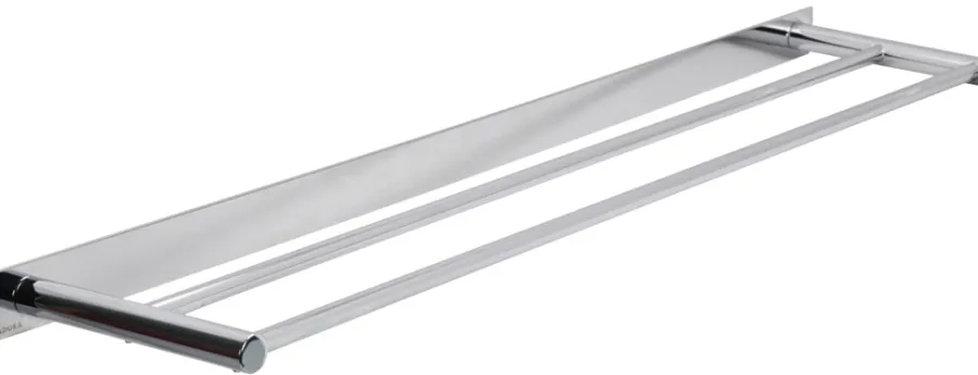 ADORA® Håndklædeholdere*håndklædestang dobbelt 60 cm krom