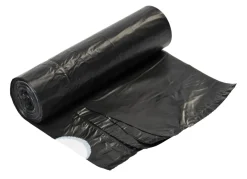 Husholdningsartikler*Affaldsposer m/snøreluk 30 liter - 15 stk. Sort