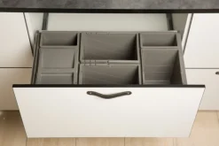 Skraldespande|Affaldssortering*Affaldssortering til skuffe 6 spande 80 cm
