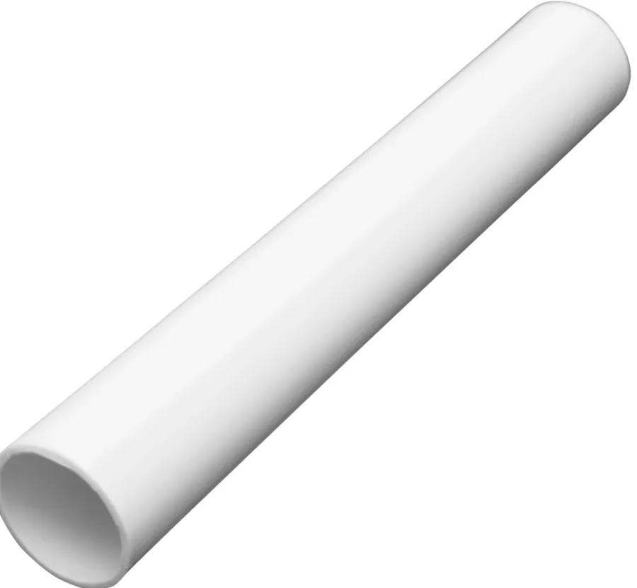 Reservedele Til Håndvaske*Afløbsrør i hvid plast 32 x 200 mm