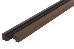 FibroTech Akustikpaneler & Tilbehør*Afslutningsliste Premium/Proff 2-pk. Smoked oak