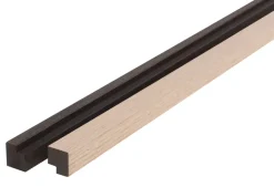 FibroTech Akustikpaneler & Tilbehør*Afslutningsliste Premium/Proff 2-pk. Light oak