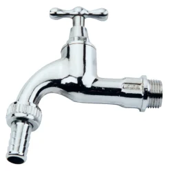 Haner & Ventiler*Aftapventil 3/4" med T-greb krom
