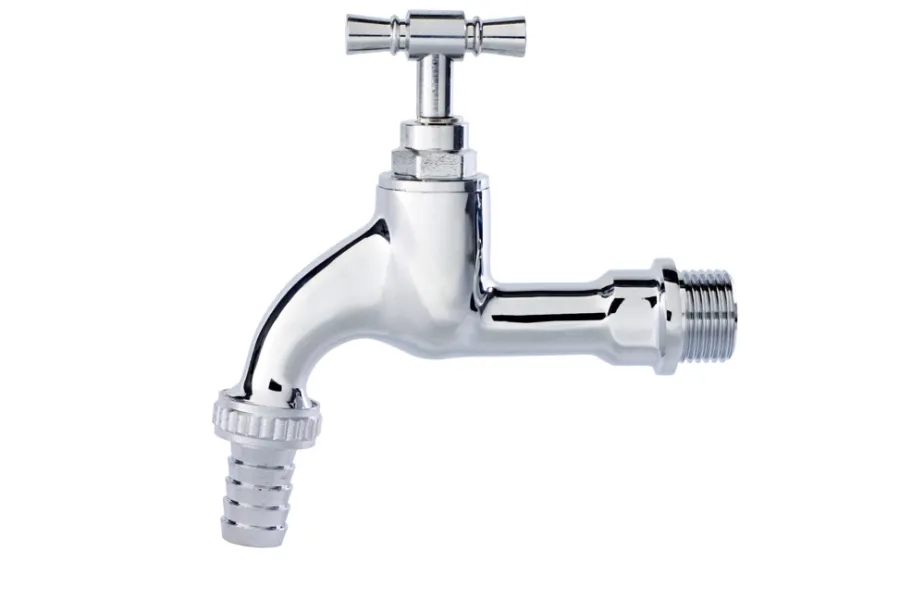 Haner & Ventiler*Aftapventil 1/2" med T-greb krom