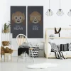 FibroTech Akustikpaneler & Tilbehør*Akustikbillede Art-Acoustic see 60 x 120 cm - mørk grå