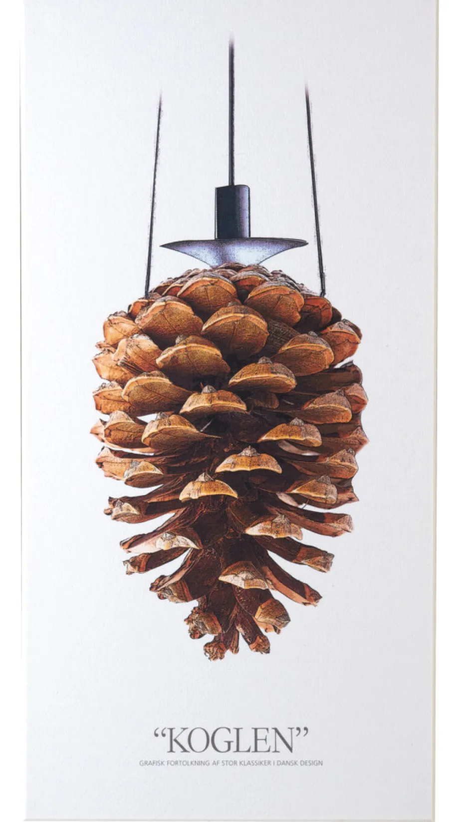 FibroTech Akustikpaneler & Tilbehør*Akustikbillede Art-Acoustic koglen 60 x 120 cm - hvid