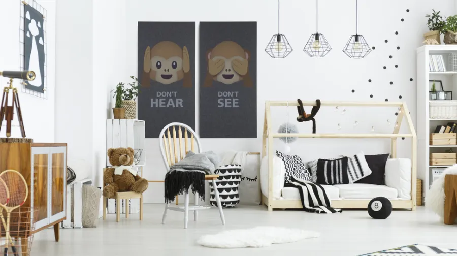 FibroTech Akustikpaneler & Tilbehør*Akustikbillede Art-Acoustic hear 60 x 120 cm - mørk grå