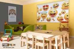 FibroTech Akustikpaneler & Tilbehør*Akustikbillede Art-Acoustic emoji III 60 x 120 cm
