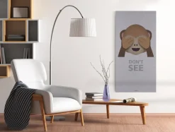 FibroTech Akustikpaneler & Tilbehør*Akustikbillede Art-Acoustic see 60 x 120 cm - lys grå