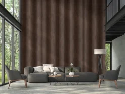 FibroTech Akustikpaneler & Tilbehør|Loftbeklædning*Akustikpanel Light Acoustic smoked oak 9 x 600 x 2500 mm Smoked oak finér
