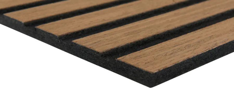 FibroTech Akustikpaneler & Tilbehør|Loftbeklædning*Akustikpanel Light Acoustic smoked oak 9 x 600 x 2500 mm Smoked oak finér