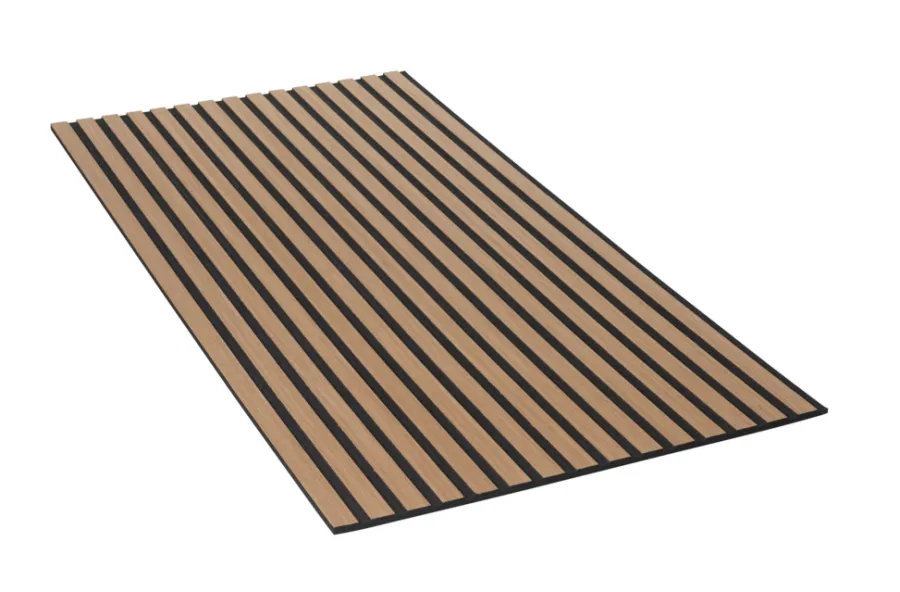 FibroTech Akustikpaneler & Tilbehør|Loftbeklædning*Akustikpanel Light Acoustic oiled oak 9 x 600 x 2500 mm Oiled oak finér