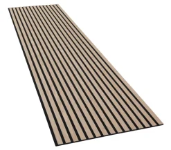 FibroTech Akustikpaneler & Tilbehør|Loftbeklædning*Akustikpanel Light Acoustic light oak 9 x 600 x 2500 mm Light oak finér