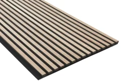 FibroTech Akustikpaneler & Tilbehør|Loftbeklædning*Akustikpanel Premium 22 x 605 x 2440 mm Ash