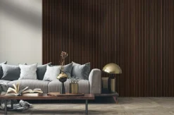 FibroTech Loftbeklædning*Akustikpanel Premium 22 x 605 x 2440 mm Smoked oak