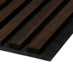 FibroTech Loftbeklædning*Akustikpanel Premium 22 x 605 x 2440 mm Smoked oak