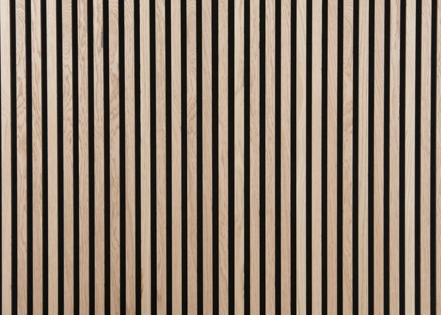 FibroTech Akustikpaneler & Tilbehør|Loftbeklædning*Akustikpanel Proff 22 x 605 x 3000 mm Light oak
