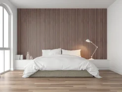 FibroTech Akustikpaneler & Tilbehør|Loftbeklædning*Akustikpanel Proff 22 x 605 x 3000 mm Light oak