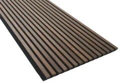 FibroTech Akustikpaneler & Tilbehør|Loftbeklædning*Akustikpanel Proff 22 x 605 x 3000 mm Smoked oak
