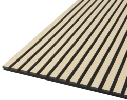 FibroTech Akustikpaneler & Tilbehør|Loftbeklædning*Akustikpanel Quanti 18 x 520 x 2440 mm Ash