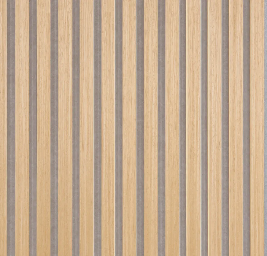 FibroTech Akustikpaneler & Tilbehør|Loftbeklædning*Akustikpanel Quanti 18 x 520 x 2440 mm Light oak
