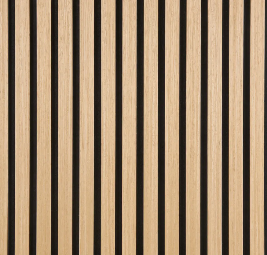 FibroTech Akustikpaneler & Tilbehør|Loftbeklædning*Akustikpanel Quanti 18 x 520 x 2440 mm Light oak
