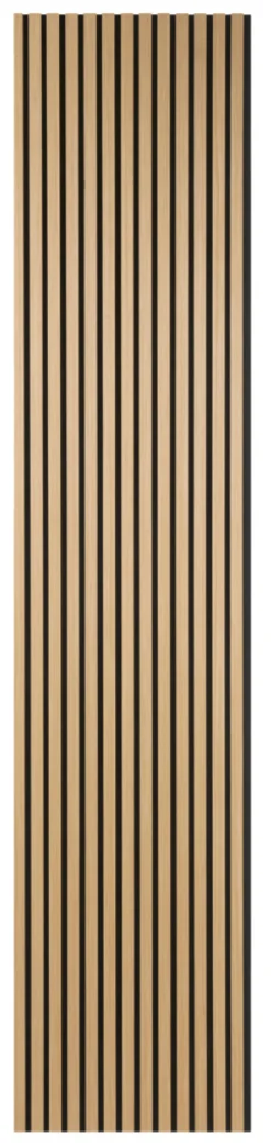 FibroTech Akustikpaneler & Tilbehør|Loftbeklædning*Akustikpanel Quanti 18 x 520 x 2440 mm - Køb i butik Light oak
