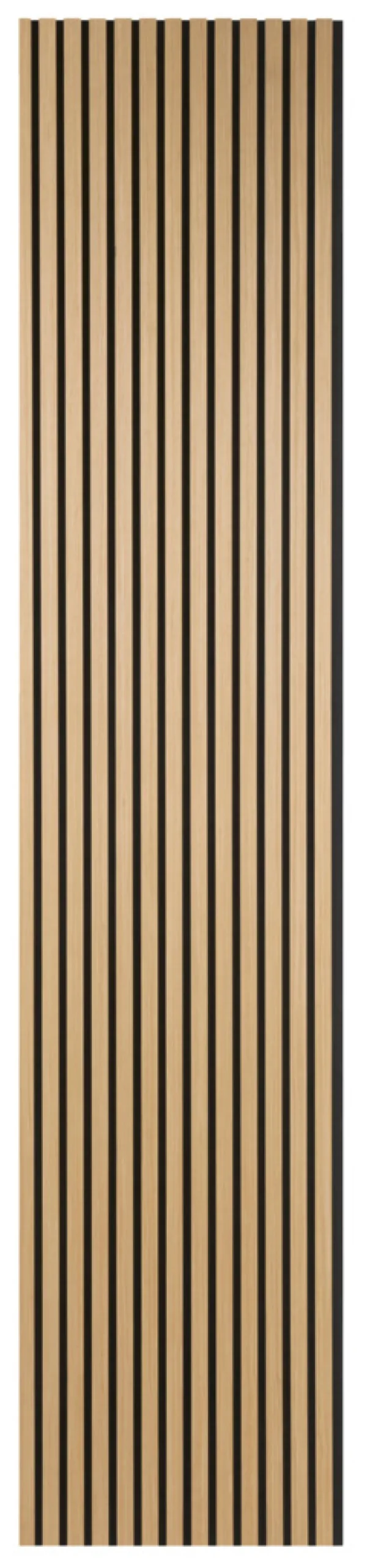 FibroTech Akustikpaneler & Tilbehør|Loftbeklædning*Akustikpanel Quanti 18 x 520 x 2440 mm - Køb i butik Light oak