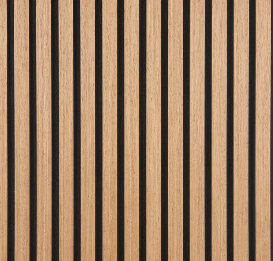 FibroTech Akustikpaneler & Tilbehør|Loftbeklædning*Akustikpanel Quanti 18 x 520 x 2440 mm Oiled oak