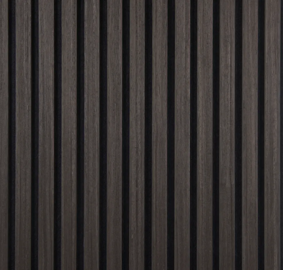 FibroTech Akustikpaneler & Tilbehør|Loftbeklædning*Akustikpanel Quanti 18 x 520 x 2440 mm Smoked oak