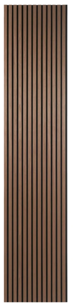 FibroTech Akustikpaneler & Tilbehør|Loftbeklædning*Akustikpanel Quanti 18 x 520 x 2440 mm Walnut