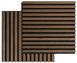 FibroTech Akustikpaneler & Tilbehør*Akustikpanel Square 22 × 520 × 520 mm 2-pk. Oiled oak