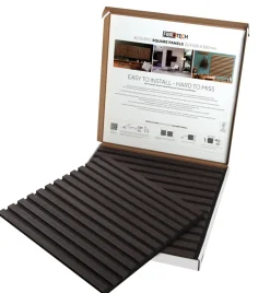 FibroTech Akustikpaneler & Tilbehør*Akustikpanel Square 22 × 520 × 520 mm 2-pk. Smoked oak