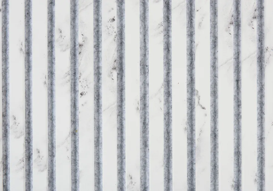 FibroTech Akustikpaneler & Tilbehør|Loftbeklædning*Akustikpanel Stone 520 x 2440 x 18 mm Marble white
