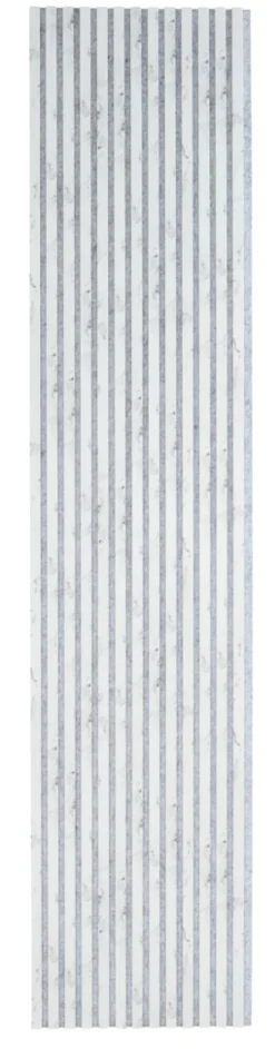 FibroTech Akustikpaneler & Tilbehør|Loftbeklædning*Akustikpanel Stone 520 x 2440 x 18 mm Marble white