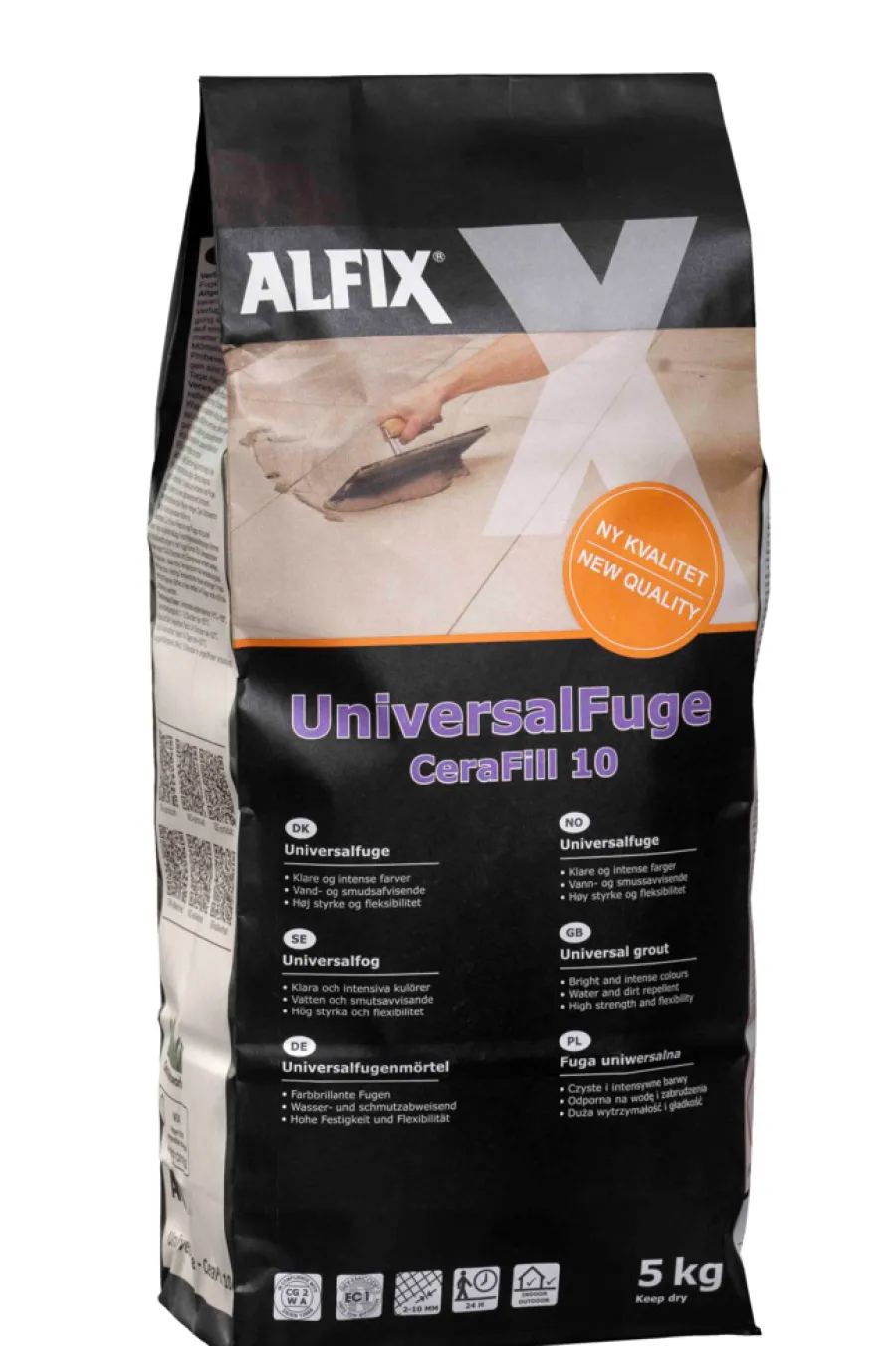 Alfix Fugeprodukter*CeraFill 10 universalfuge - grå