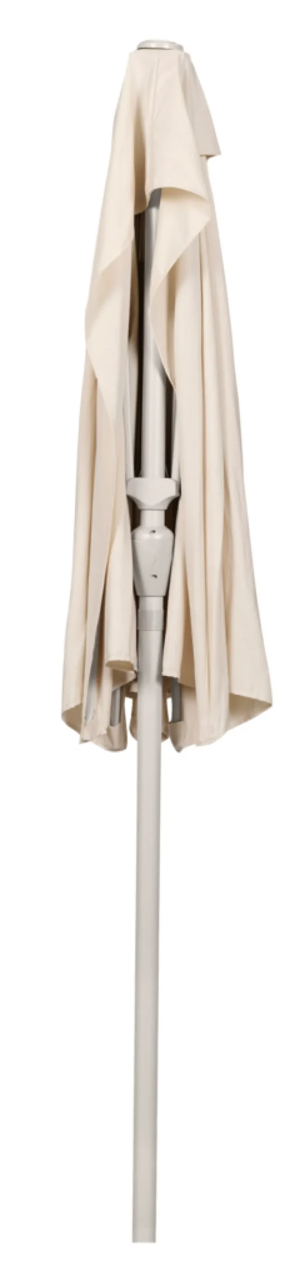 Parasoller & Markiser*Altanparasol m/krank B270 x D135 x H234 cm Sandgrå