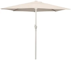 Parasoller & Markiser*Altanparasol m/krank B270 x D135 x H234 cm Sandgrå
