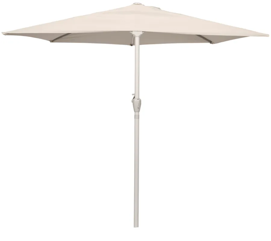 Parasoller & Markiser*Altanparasol m/krank B270 x D135 x H234 cm Sandgrå
