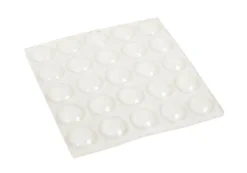 HOME it Filtpuder*Anslagsdæmpere Ø8 mm transparent 25 stk.