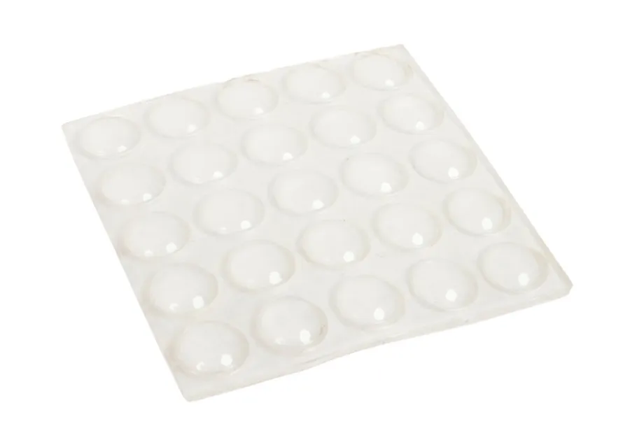 HOME it Filtpuder*Anslagsdæmpere Ø8 mm transparent 25 stk.