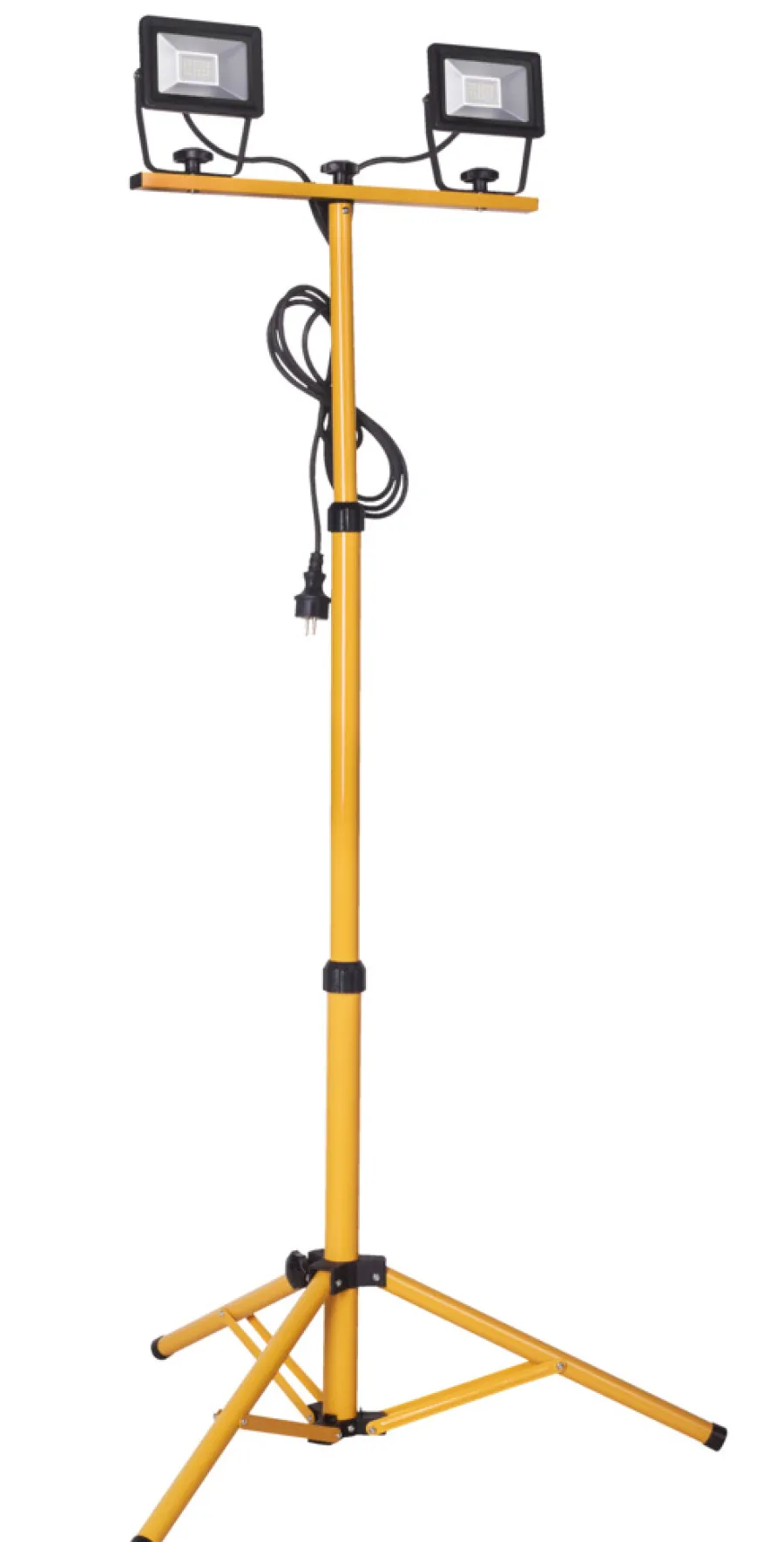 Arbejdslamper*Arbejdslampe på teleskopstativ 2 x 20 W