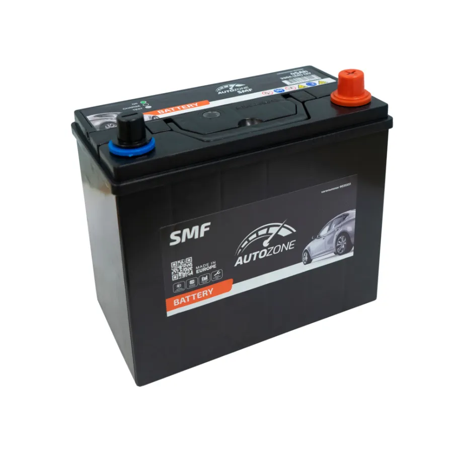AutoZone® Autobatterier, El-Ladere & Ladekabler*Autobatteri 12 V 45 Ah (+h) -