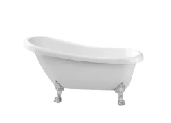 Badekar*Badekar fritstående på løvefødder L155 x B70 x H80 cm