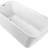 Badekar*Badekar rektangulært fritstående L170 x B78 x H60 cm