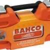 Bahco Spændeværktøj*topnøglesæt 1/4" + 3/8" - 34 dele