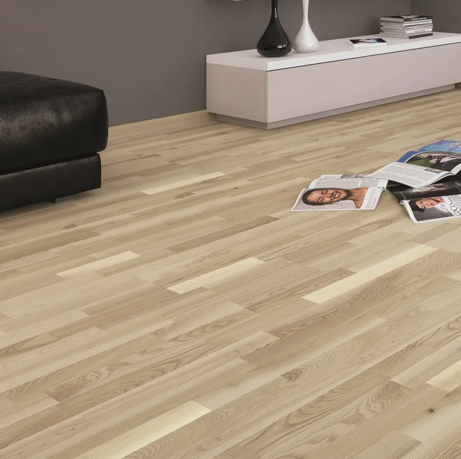 Barlinek Gulve*parketgulv ask hvid lak 3-stav 3,18 m²