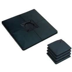 Swim & Fun Udendørsbrusere|Campingudstyr*Base til solbruser 50 x 50 cm - Sort