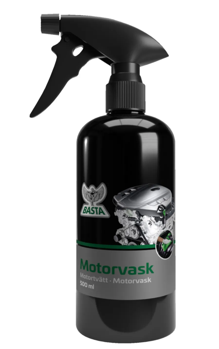 Basta Rengøring & Pudsemidler*motorvask 500 ml