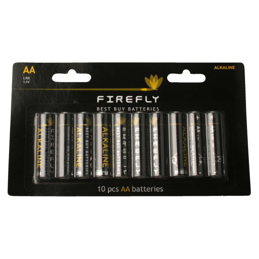 Firefly Batterier*Batteri AA 10-pk. -